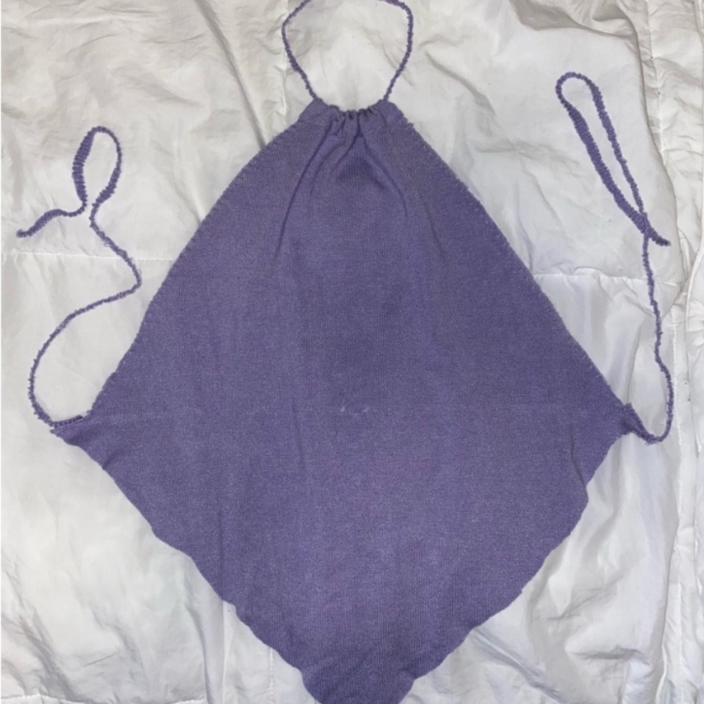 Handmade Tie Top And Tote Bag